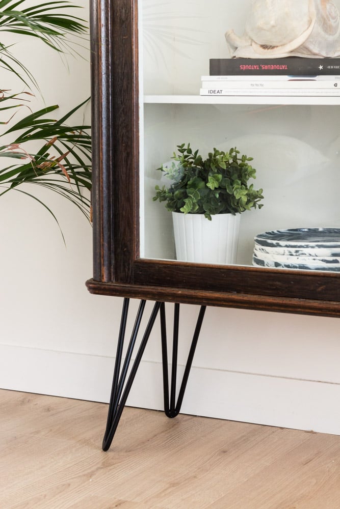 rénover vitrine vintage déco