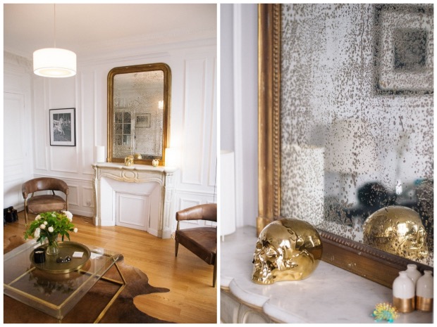 Visite - Un appartement Mix & Match à Paris miroir