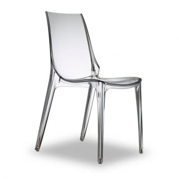 chaises design à moins de 100 Euros transparente