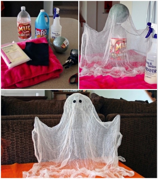 fantome faire soi-même sa déco d'Halloween