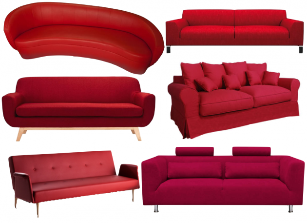 ou trouver un canapé rouge pour le salon - blog design - clem around the corner