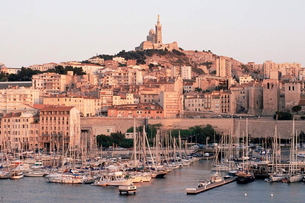 Marseille vu du vieux port